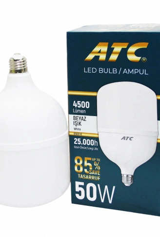 50W TORCH LED BULB AMPUL BEYAZ E27 (4940)