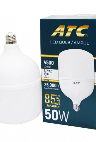 50W TORCH LED BULB AMPUL BEYAZ E27 (4940)