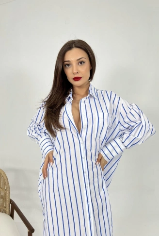 5216 GÖMLEK-BALTİMORE ÇİZGİLİ