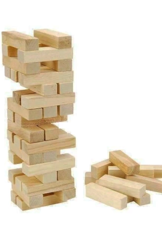54 PARÇA  AHŞAP DENGE JENGA OYUNU (4940)