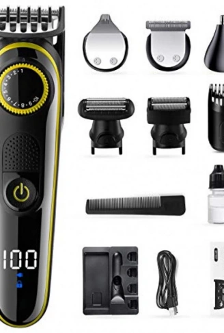 5in1 Fonksiyonlu Turbo Motorlu Saç Sakal Kesme Tıraş Makinesi Burun Kulak Ense Favori Tüm Vücut (4940)