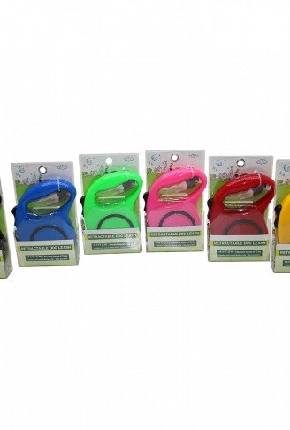 5MT KÖPEK TASMASI MAKARALI RETRACTABLE DOG LEASH PET SHOP (4940)