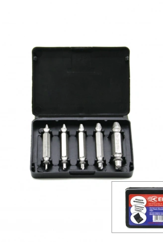 5PCS KLAVUZ UÇ SPEED OUT HASARLI VİDA ÇIKARICI (4940)
