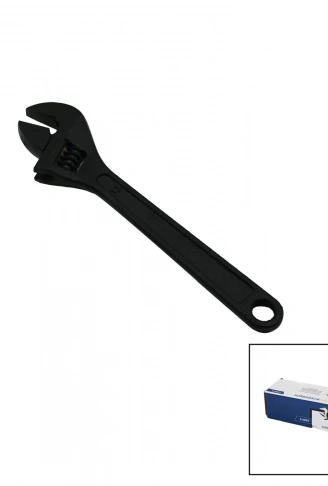 6 ADET SİYAH ÇELİK 12 İNÇ 300MM KURBAĞACIK ANAHTAR CHROME VANADİUM (4940)