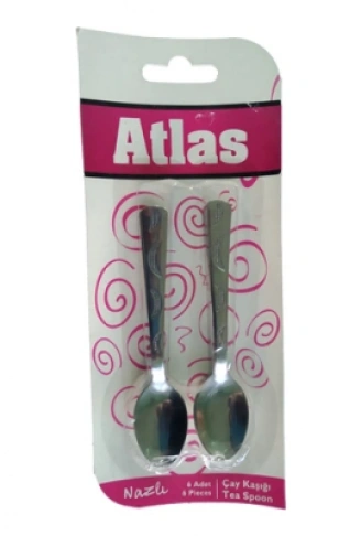 6 PARÇA  METAL ÇAY KAŞIK (4940)