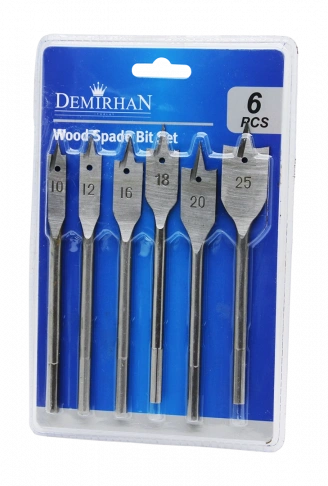 6 PARÇA  YAPRAK MATKAP UCU SET10-12-16-18-20-25 (4940)