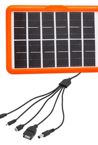 6 VOLT - 1.33 AMPER - 8 WATT SOLAR PANEL (4940)