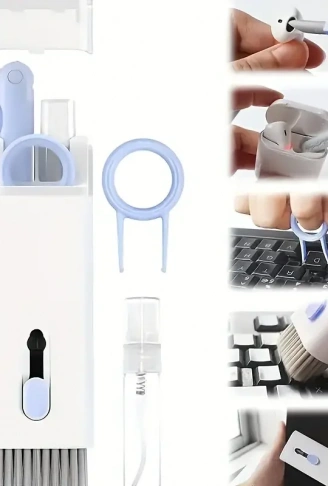 7&apos;si 1 Arada Çok Fonksiyonlu Klavye Temizleme Fırçası (4940)