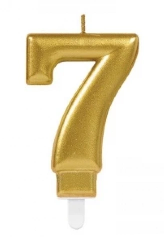 7 Rakam Mum Gold Renk (4940)