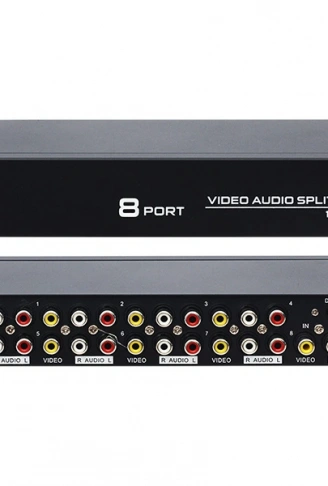 8 PORT VIDEO AUDIO DAĞITICI (1024X768-85HZ) (4940)
