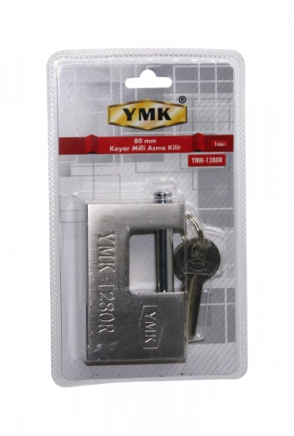 80MM GRİ KAYAR MİLLİ ASMA KİLİT (4940)