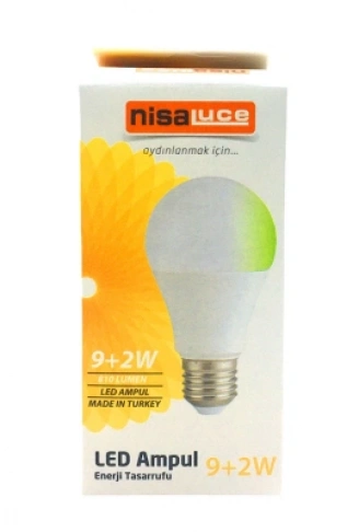 9+2W E27 BEYAZ-YEŞİL LED AMPUL (4940)