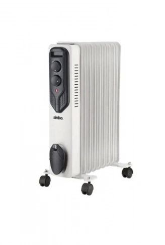 9 DİLİMLİ YAĞLI RADYATÖR SOBA - ISITICI TURBO ISITMA 3 KADEME ISI AYAR - AYARLANABİLİR TERMOSTAT 800-1200-2000W SFH-6937 (4940)