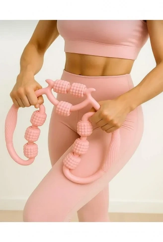 9 Tekerlekli Boyun Bacak Ayak Bel Masaj Aleti Çok Fonksiyonlu Manuel (4940)