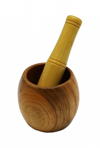AHŞAP BAMBU HAVAN SARIMSAK DÖVECEK ÇAP: 8CM--DERİNLİK:5.5CM--YÜKSEKLİK:9.5CM (4940)