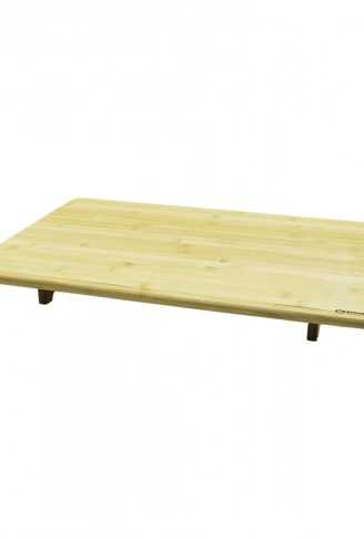 AHŞAP BAMBU KESME TAHTASI KESİM PANOSU  AYAKLI SOFRA  40X60X7CM (4940)