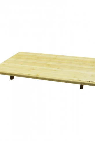 AHŞAP BAMBU KESME TAHTASI KESİM PANOSU  AYAKLI SOFRA  40X60X7CM (4940)