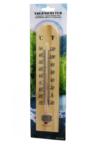 AHŞAP DERECE ODA TERMOMETRESİ (4940)