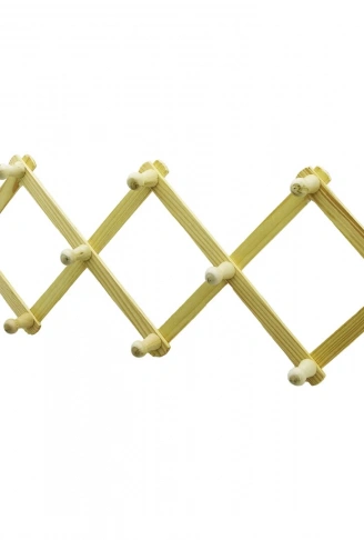 AHŞAP - EKO   10 KOLLU  AKORDİYON DUVAR ASKISI (4940)