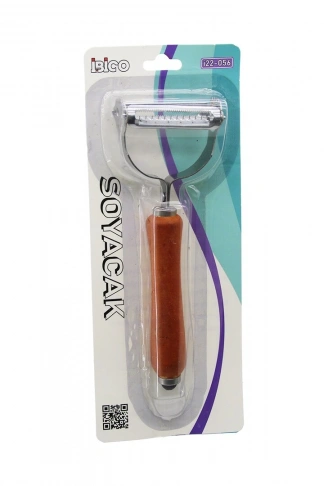 AHŞAP SAPLI  ÇİFT BAŞLIK SOYACAK (4940)