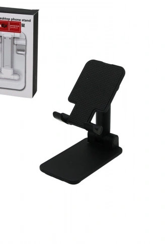 AKROBAT MASA ÜSTÜ TELEFON TUTACAK SİYAH PLASTİK (4940)