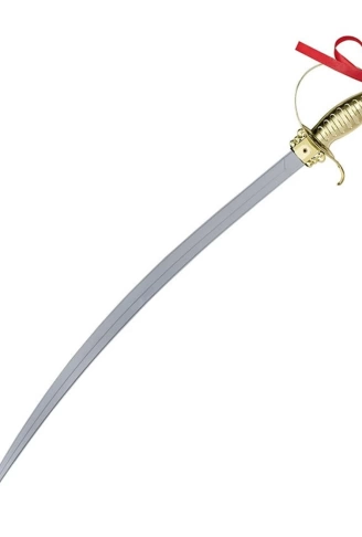 Altın Renk Kabzalı Zararsız Oyuncak Şövalye Kılıcı – 68 cm (Plastik)