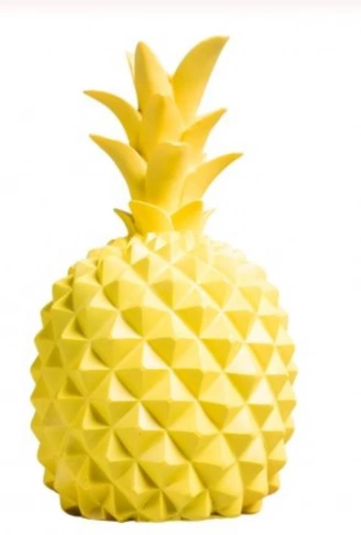 Ananas Şeklinde Desenli Büyük Boy Pilli Masa ve Gece Lambası (4940)