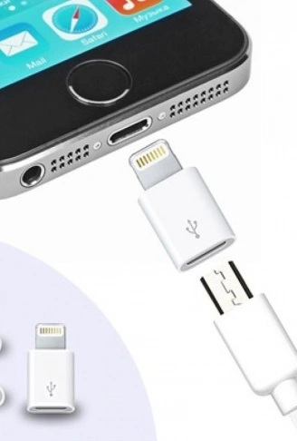 Apple iPhone / iPad Micro Usb Dönüştürücü Adaptör OTG Aparat (4940)