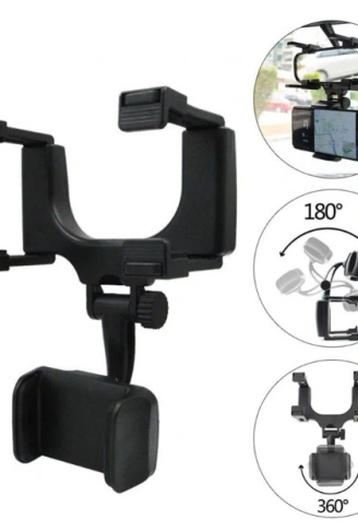 Araba Dikiz Aynasına Takılan Telefon Tutucu (4940)