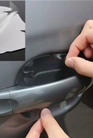 Araba Kapı Kolu Koruyucu Film (4lü Set) (4940)