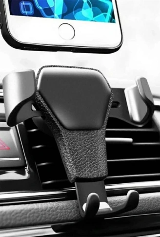 Araç İçi Klima Izgarasına Takılabilen Plastik Oto Telefon Tutucu Gravity (4940)