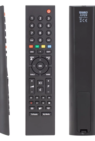 ARÇELİK-BEKO MY MEDİA TUŞLU LCD TV KUMANDASI (RC3214803-TP6187R-P1-M7485600127X) YAZISIZ (4940)