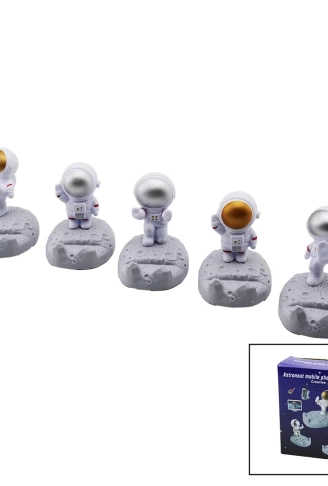 ASTRONOT UZAYDA  TELEFON TUTUCU MASAÜSTÜ  PLASTİK  MİX=ASTRONOT HAREKETİ (4940)