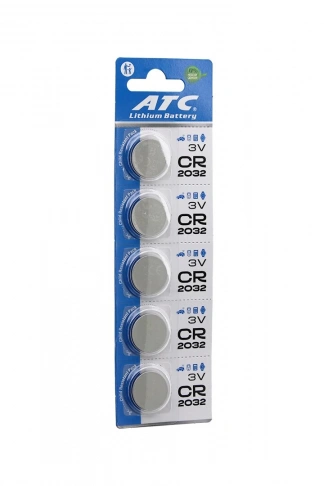 ATC LİTHİUM BATTERY CR-2032 PARA PİL LİTYUM 3V 5Lİ KART (4940)