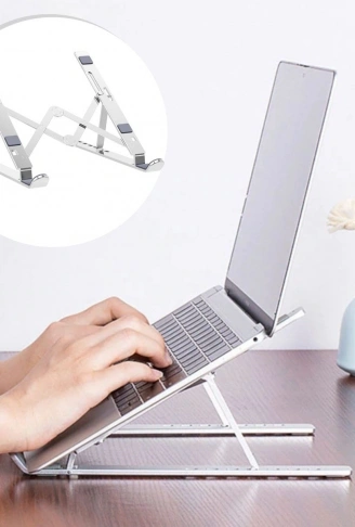 Ayarlanabilir Dizüstü Destek Tabanı Tamamen Katlanabilir Taşınabilir Laptop Yükseltici (4940)