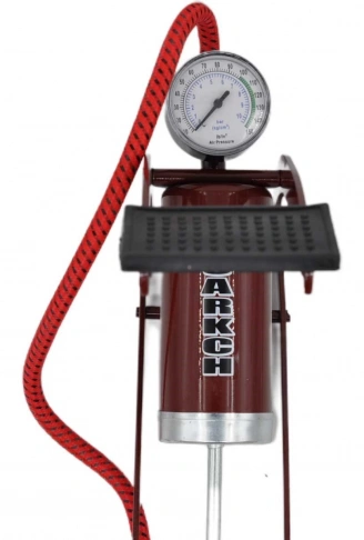 Basınç Göstergeli Ayak Pompası Araba Bisiklet Motor Lastik Pompası (4940)