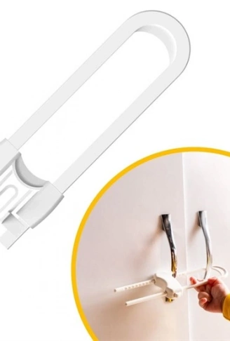 Bebek Çocuk Çekmece ve Dolap Koruma Raylı Güvenlik Sistemi Emniyet Kilidi (4940)