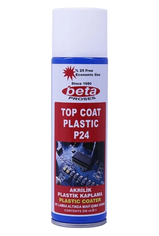 BETA P24 PLASTİK SPREY 200ML (PLASTİK KAPLAYICI) (4940)