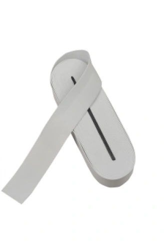 BEYAZ - 4CM PAÇA LASTİK YASSI GENİŞ 10MT (4940)