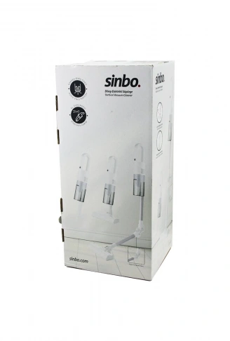 BEYAZ DİKEY ELEKTRİKLİ SÜPÜRGE ERGONOMİK KATLANABİLİR BORU 500W 90° DÖNEBİLEN BAŞLIK PRATİK HAZNE SVC-8629 (4940)