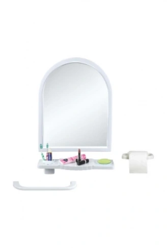 BEYAZ MEGA AYNA SETİ (4940)