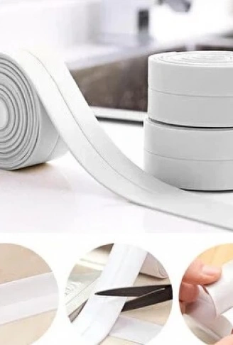 BEYAZ Su Sızdırmaz Lavabo Kenar Bandı (3.2m) (4940)