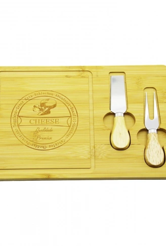 BIÇAK SAĞ 19X29CM -1.5CM AHŞAP BAMBU KAHVALTI PEYNİR SUNUM TABAK 2PEYNİR BIÇAK=AHŞAP SAPLI (4940)