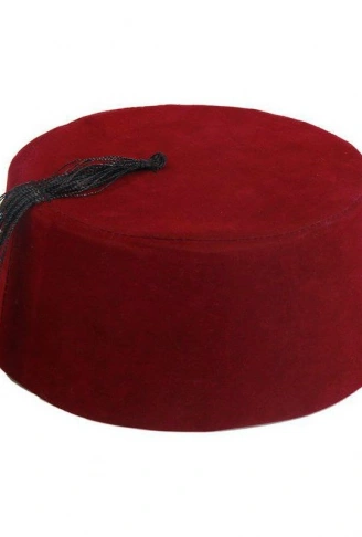 Bordo Renk Osmanlı Fesi Yetişkin Boy (4940)