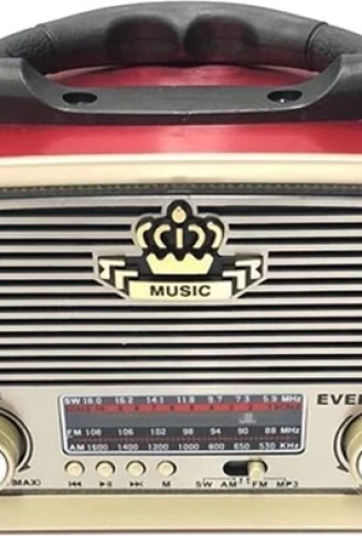 BT USB İBRELİ ŞARJLI RADYO (4940)