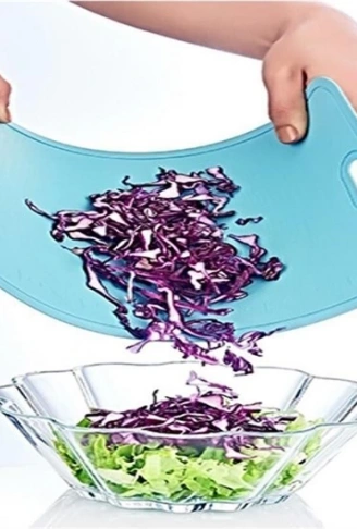 Bükülebilir Esnek Kesme Matı Meyve Sebze Doğrama Kesme Tahtası 20x30 cm (4940)