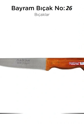Bursa Bıçağı Bayram Kurban Bıçağı Yemek Bıçağı No : 26 (4940)