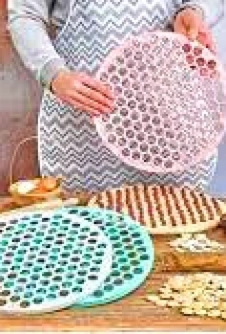 BÜYÜK - 32CM MANTI KALIBI PLASTİK (4940)