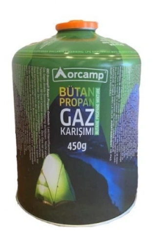 BÜYÜK TOMBUL BÜTAN PROPAN GAZ KARTUŞ KORE TİPİ OCAKLAR İÇİN 450GR (4940)