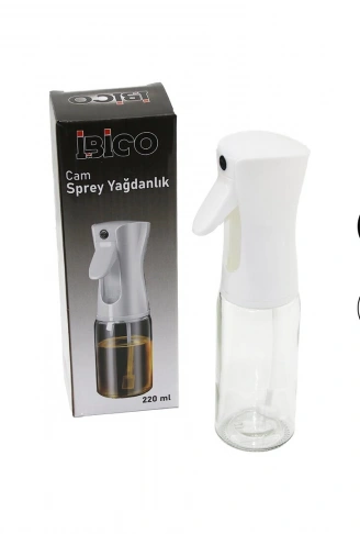 CAM 220ML YAĞDANLIK SPREY SİYAH - BEYAZ PLASTİK BAŞLIK (4940)